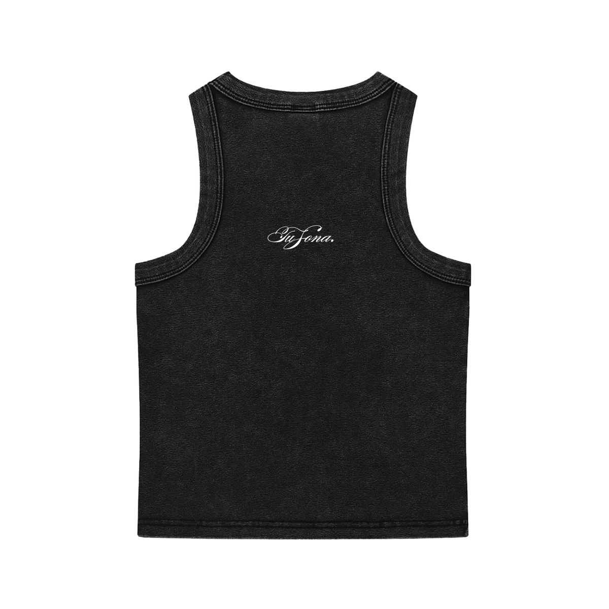Womens Cursive Tank "TWO"