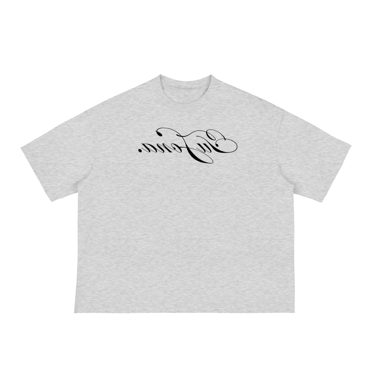 Loose Cropped Tee "TWO"